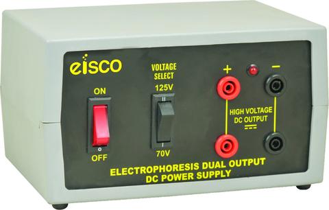 Dual-Output Electrophoresis Power Supply, 70V/125V 300mA
