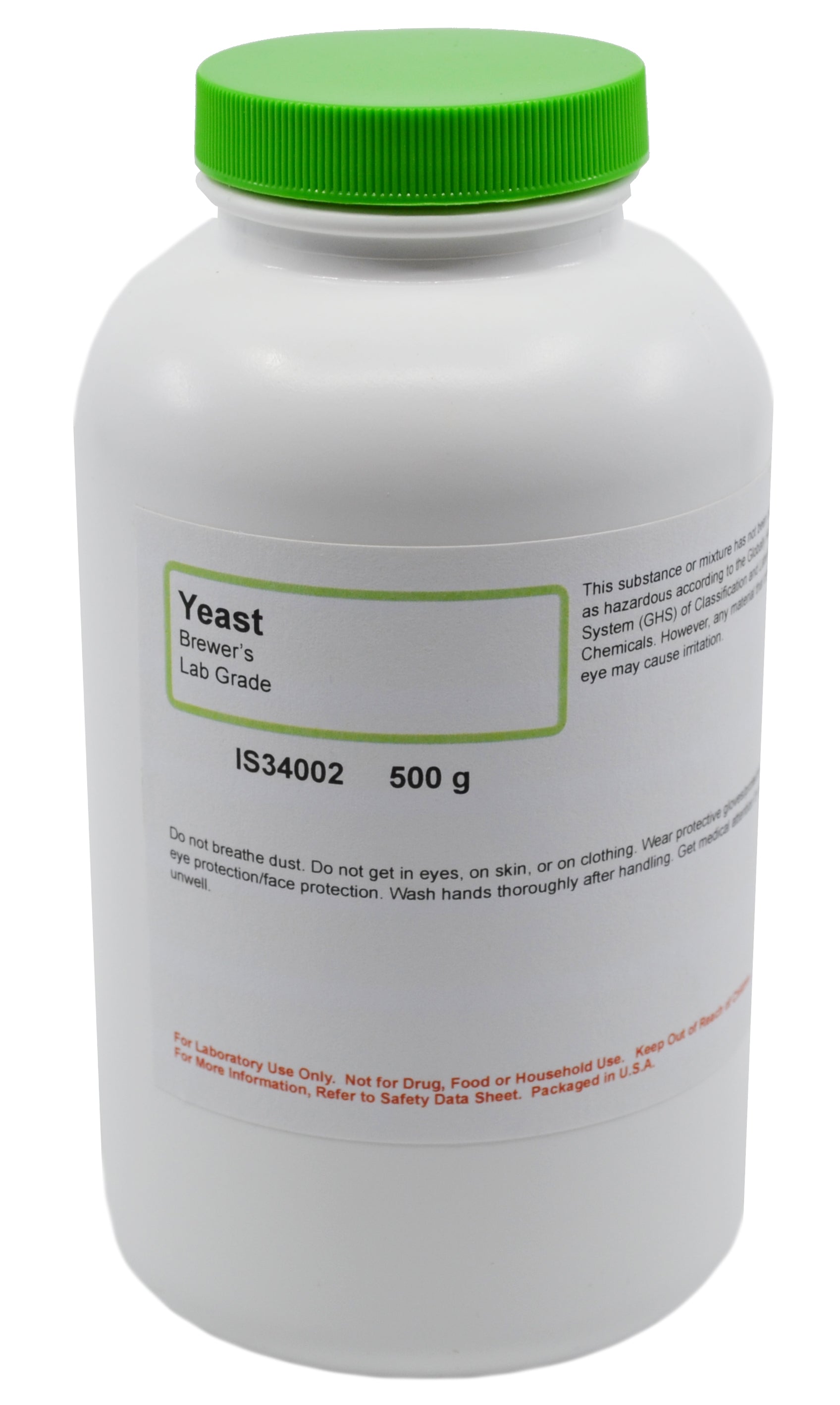 Laboratory Grade Brewer's Yeast, 500g