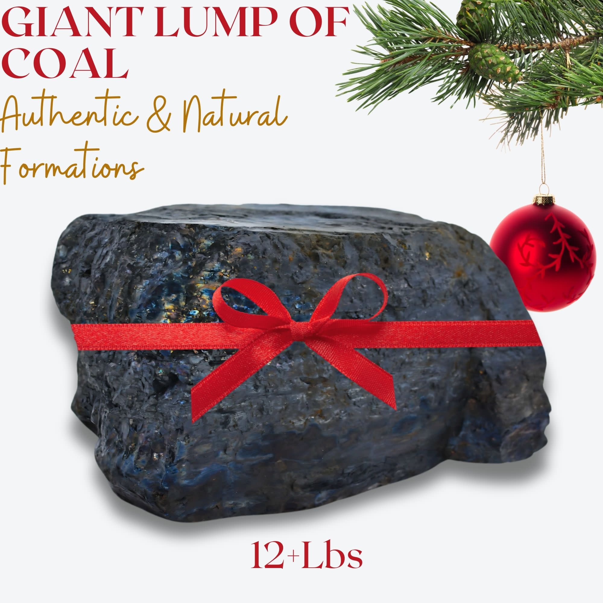 12lb Gigantic Lump of Coal Novelty Gift