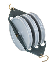 Triple-Parallel Plastic Pulley, 50mm Diameter