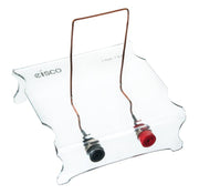 Magnetic Field Demonstrator with Vertical Wire, Acrylic Frame
