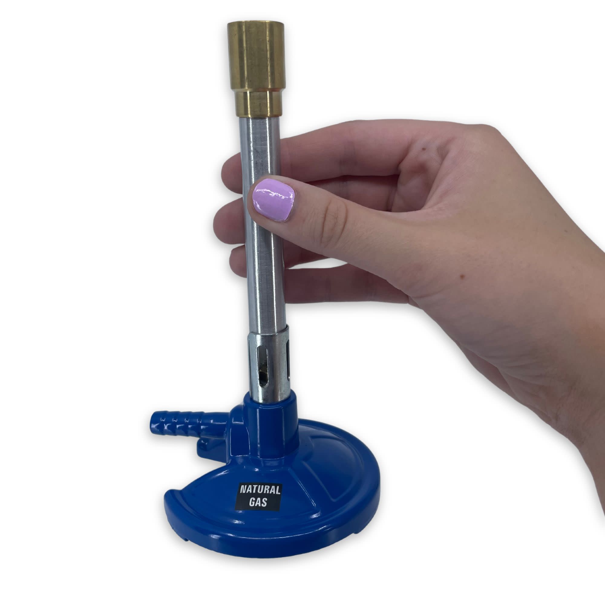Premium Natural Gas Bunsen Burner for Science Labs