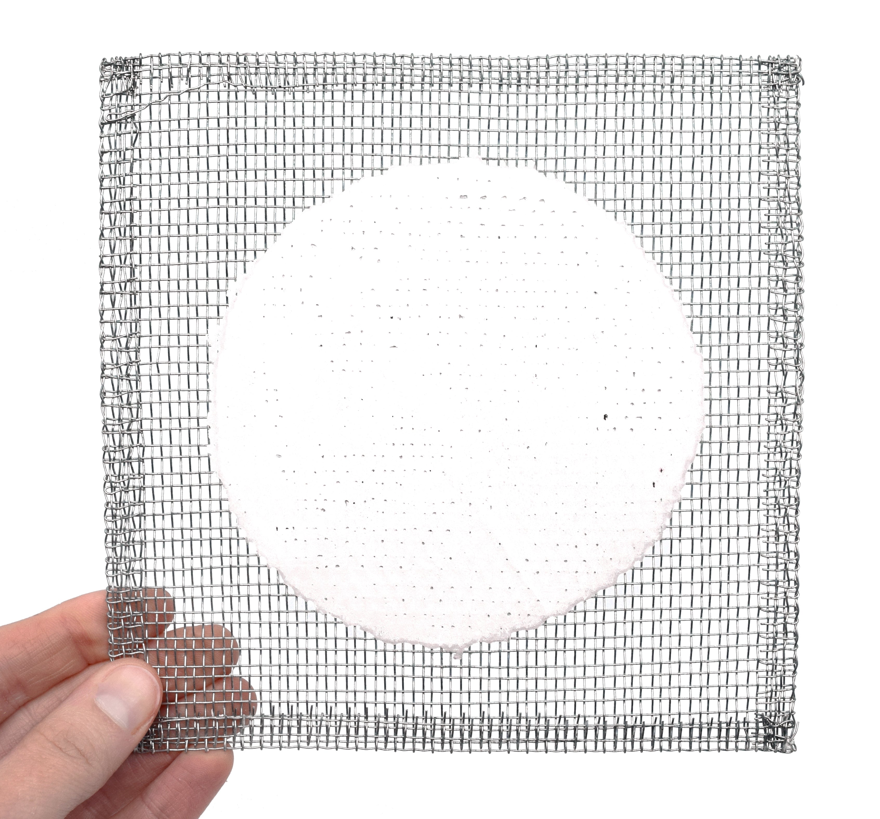 Iron Wire Gauze with Ceramic Center, 6 x 6", 10-Pack