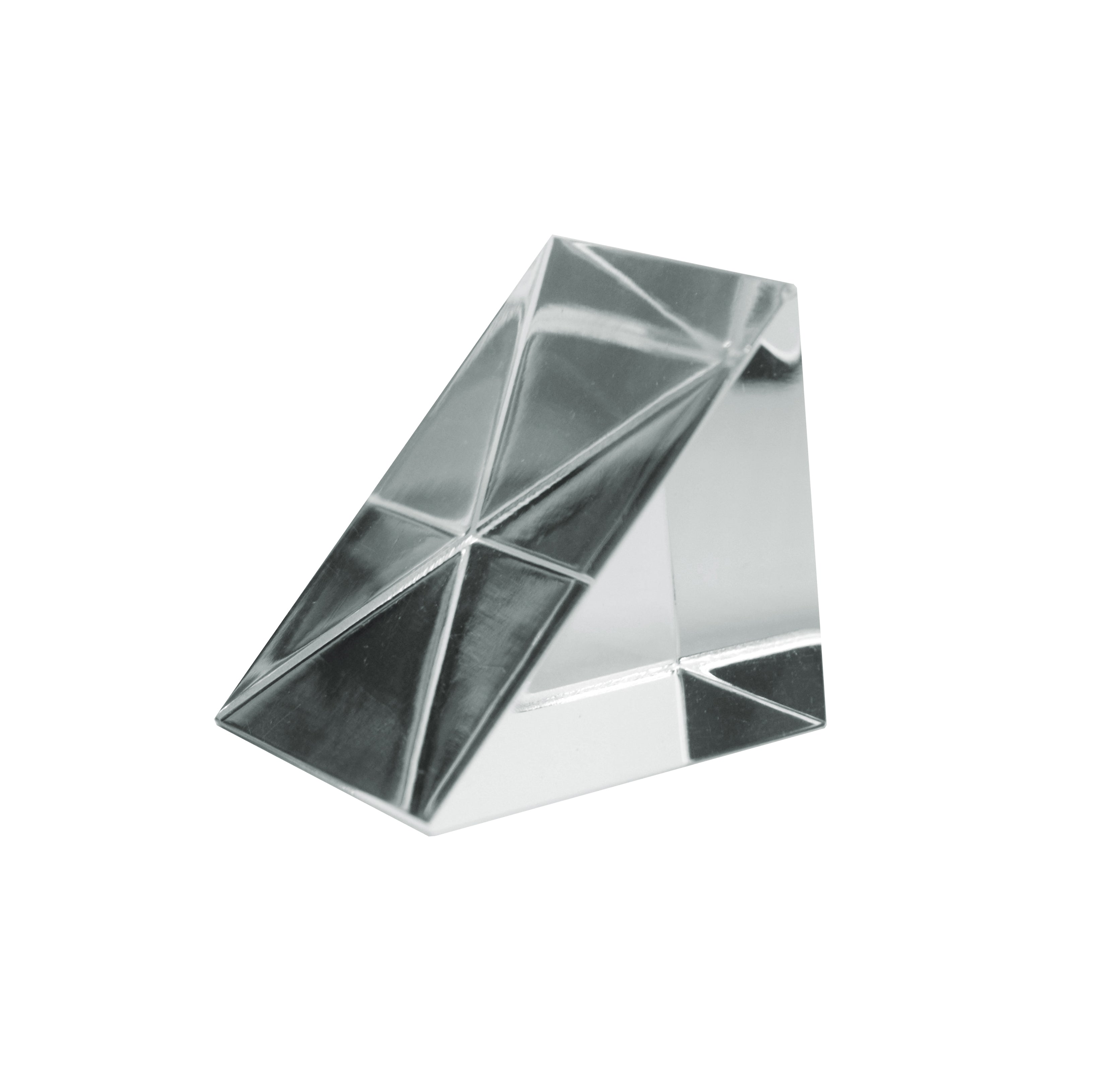 Right-Angled Acrylic Prism, 25mm Length, 35mm Hypotenuse