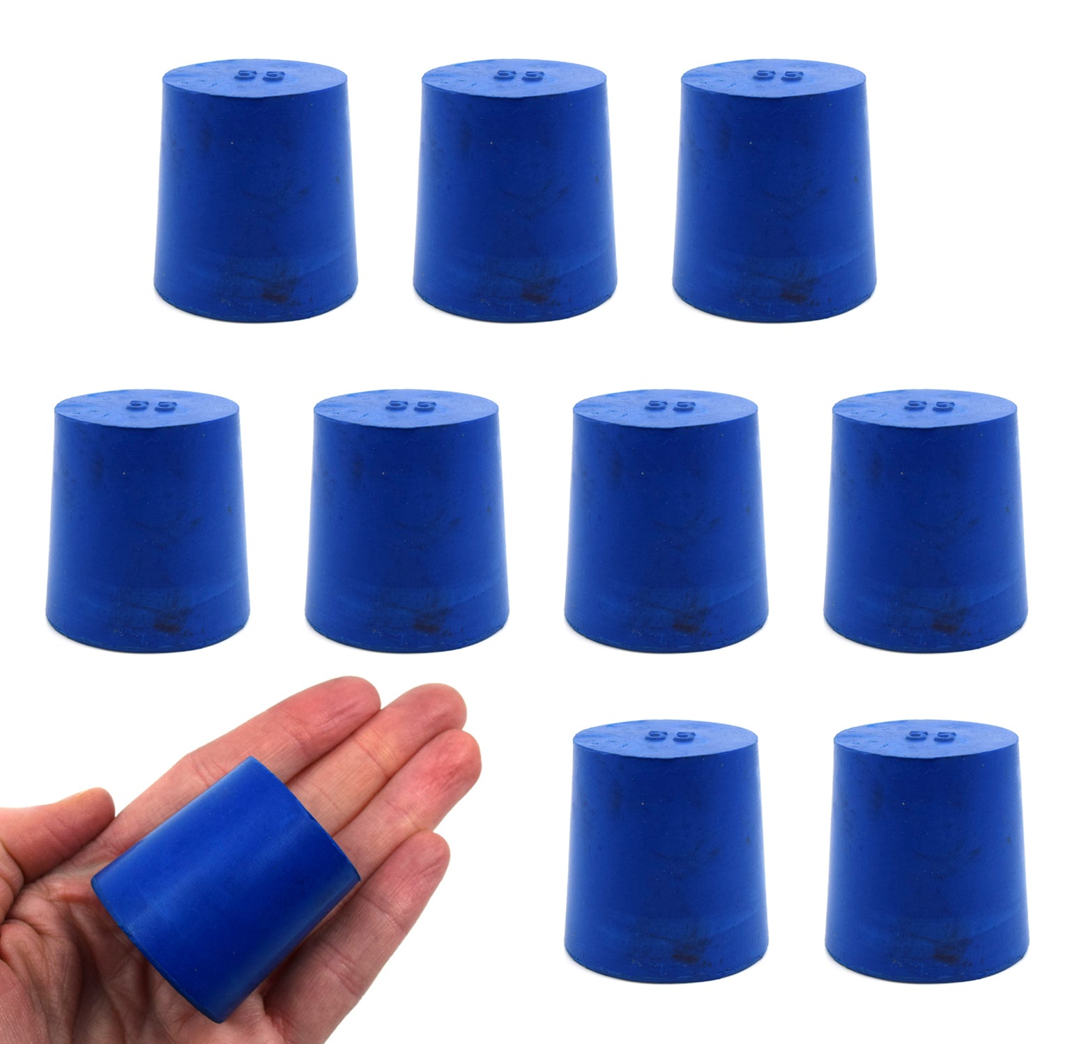 Solid Neoprene Stopper, 10-Pack