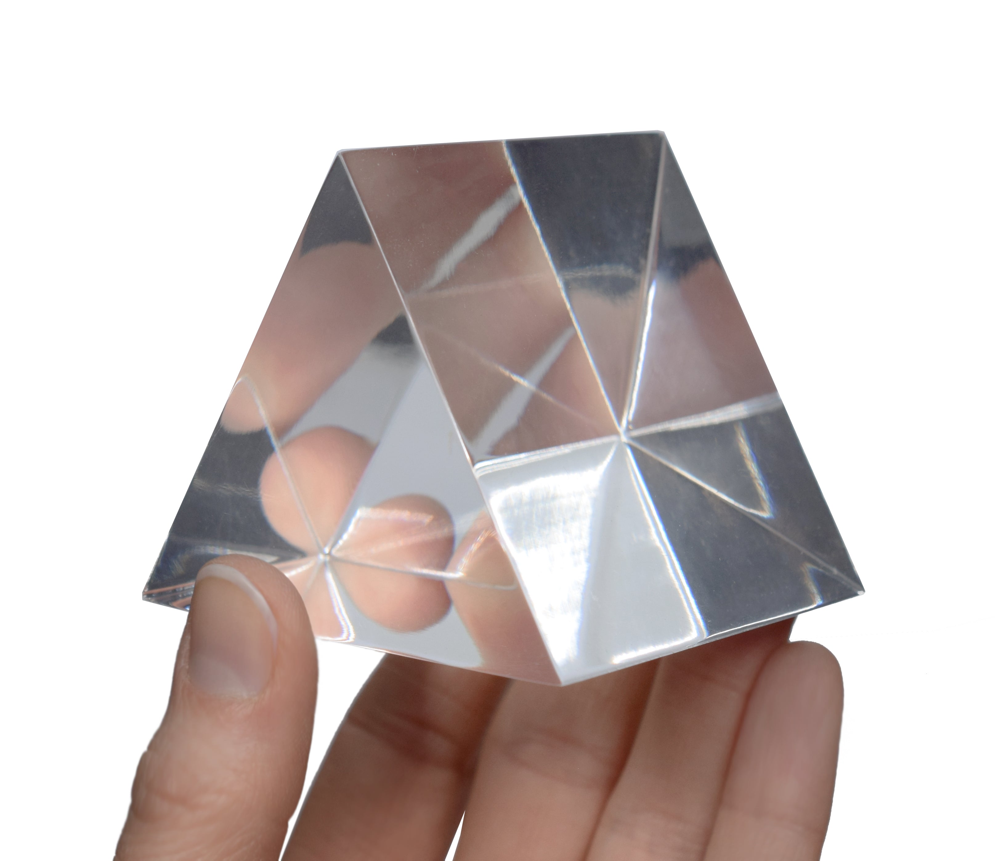 Equilateral Acrylic Prism, 63mm Length, 63mm Faces