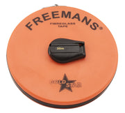20m Fiberglass Tape Measure with PVC Cover and Winding Handle
