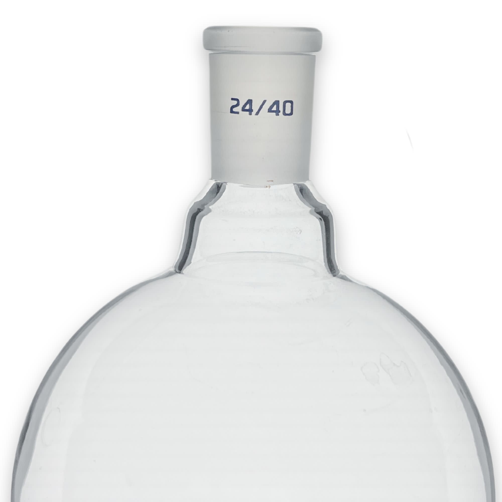 Flat Bottom Boiling Flask with 24/40 Ground Joint, 1000mL, Borosilicate Glass
