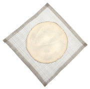 Stainless Steel Wire Gauze with Ceramic Center, 5", 10-Pack