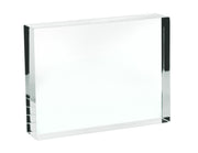 Rectangular Refraction Acrylic Block, 125 x 65 x 18mm