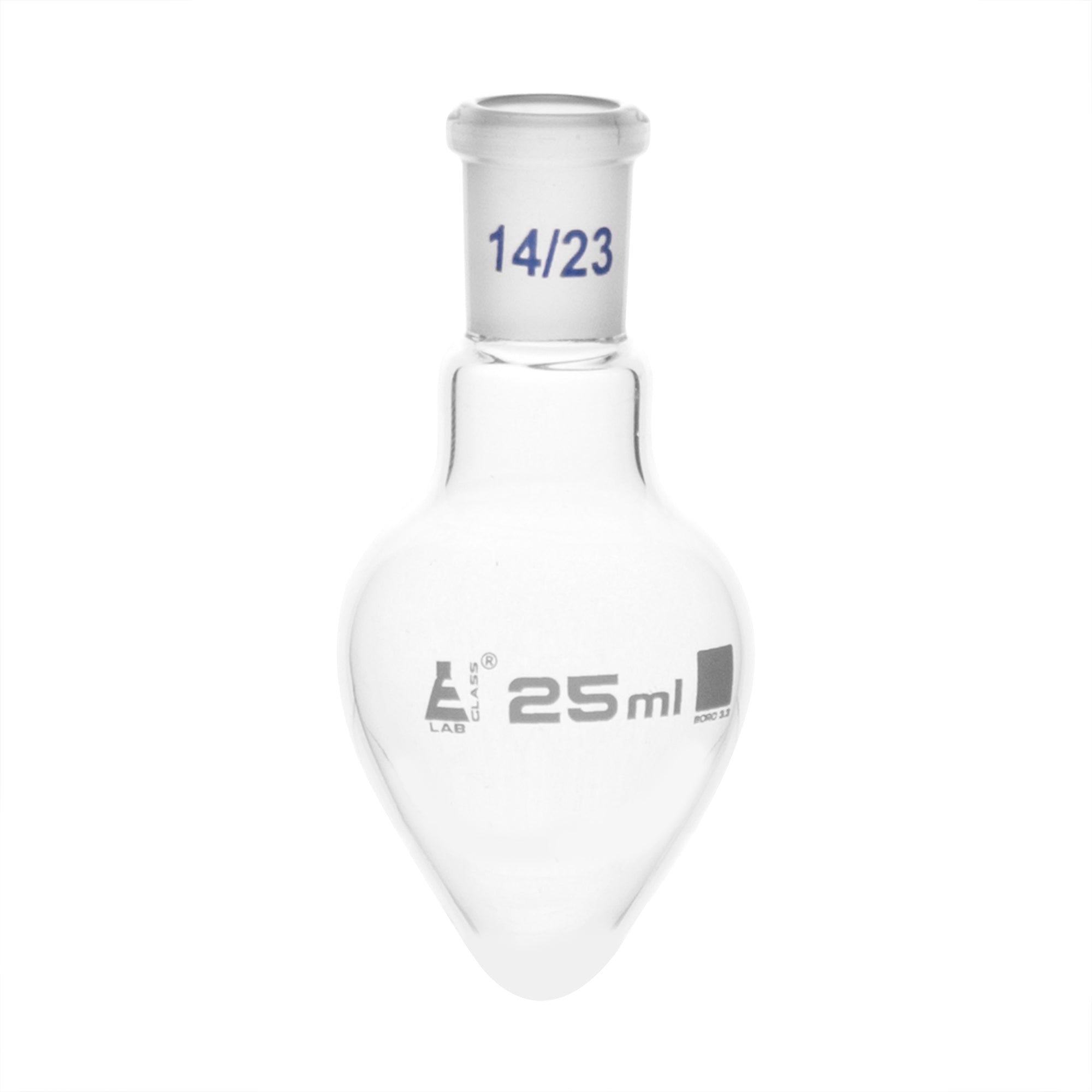 Pear Shape Borosilicate Glass Boiling Flask