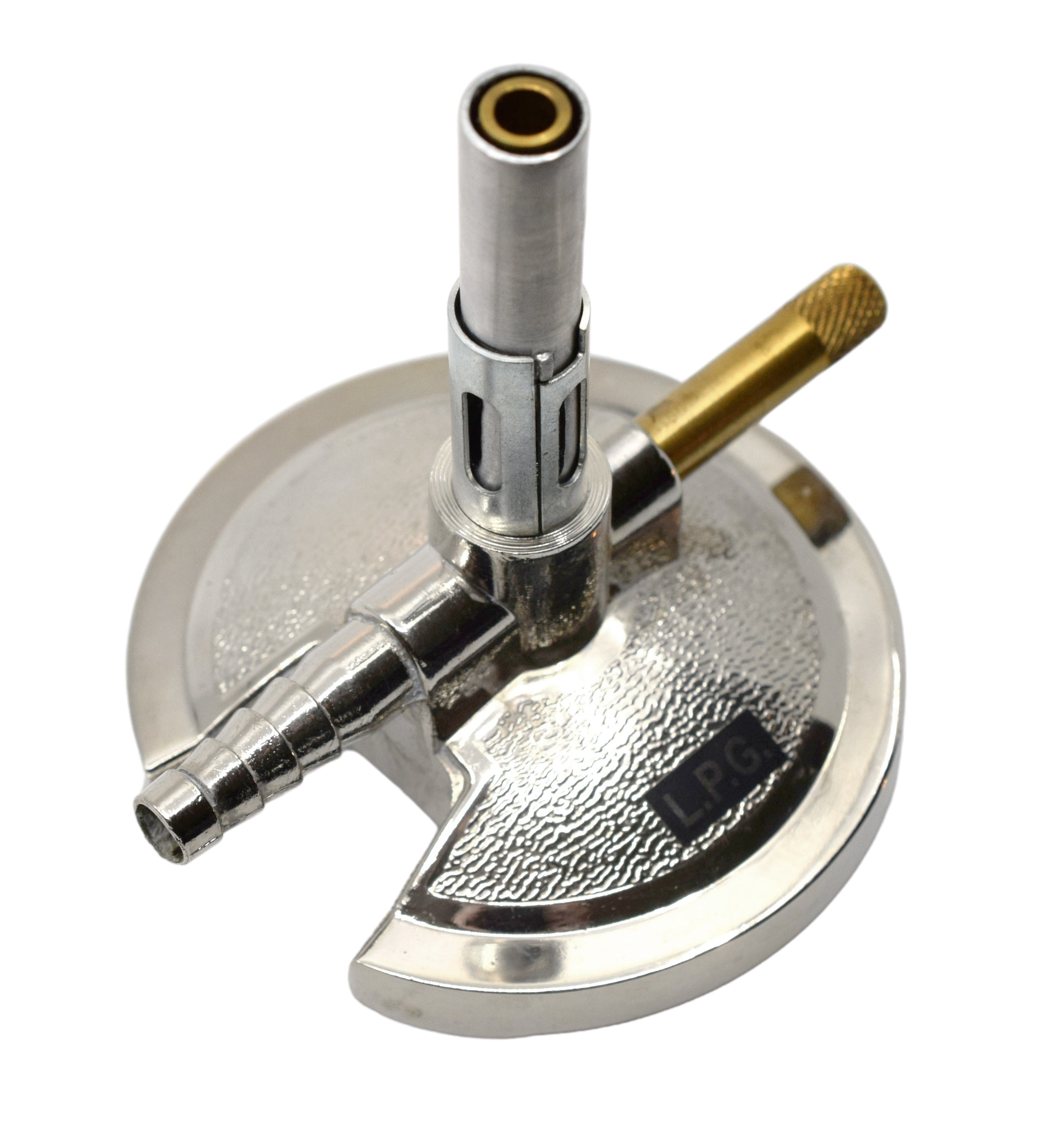 Micro Bunsen Burner with Needle Valve and Flame Stabilizer, LPG