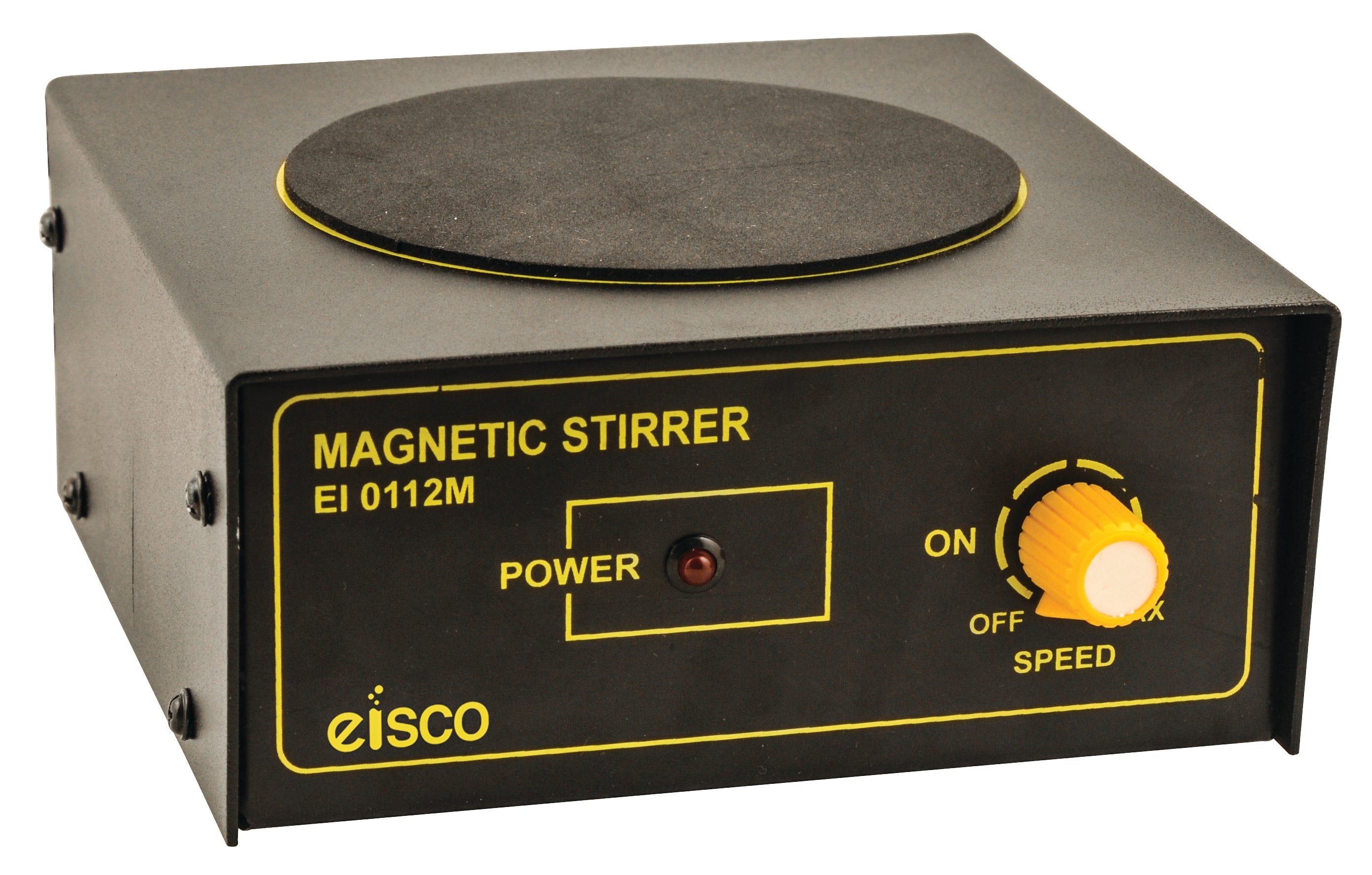Magnetic Stirrer with 4" Round Plate, 500mL Capacity