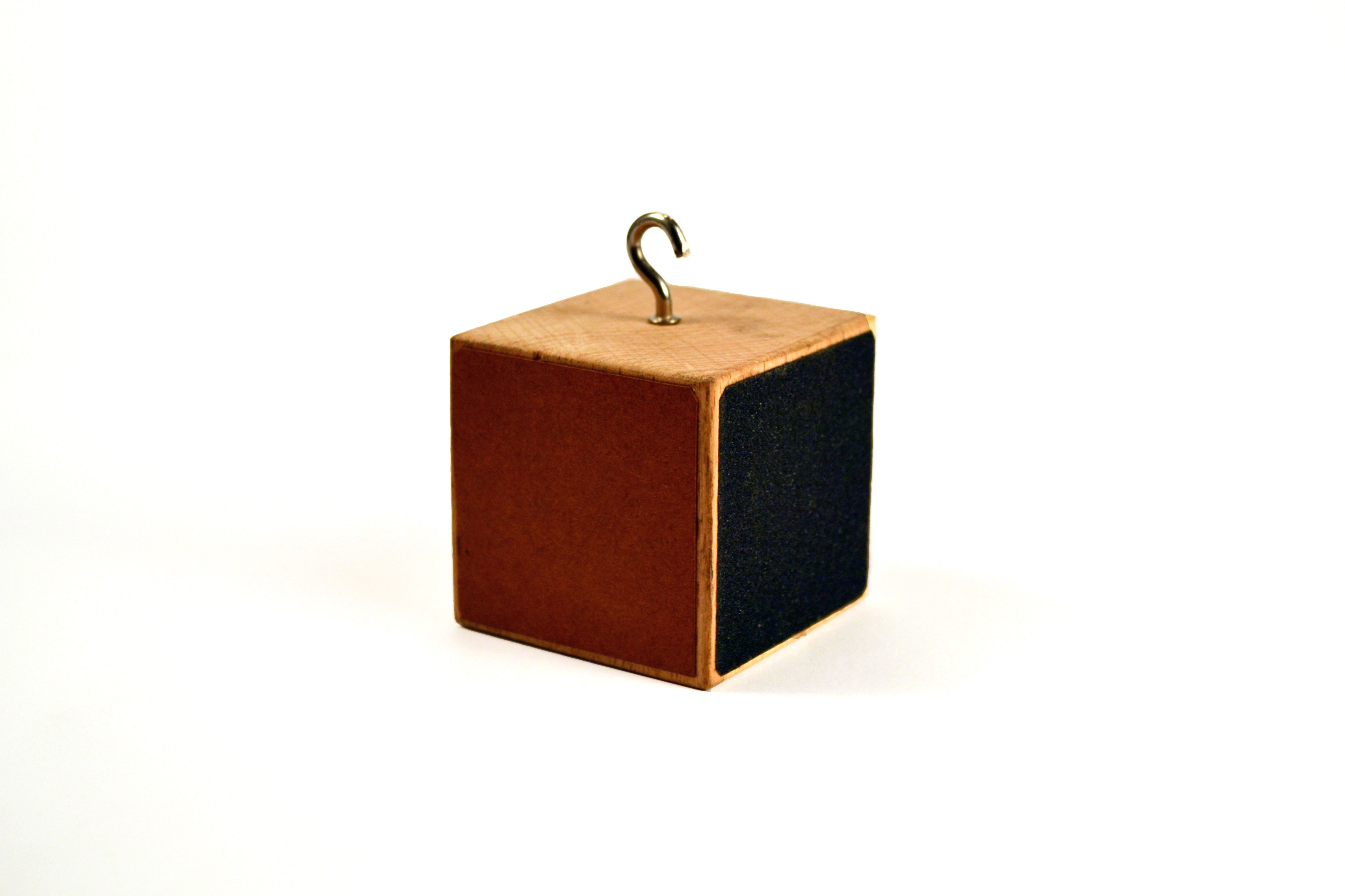 2" Friction Cube with 4 Surfaces and Hook