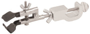 Universal Steel Clamp with Holder, Flat and V-Shaped Jaws