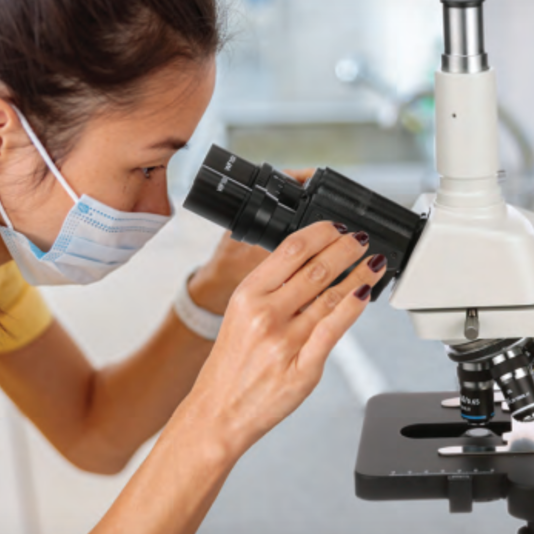 Accu-Scope Binocular Compound Microscope, EXC-120, 40-1000X