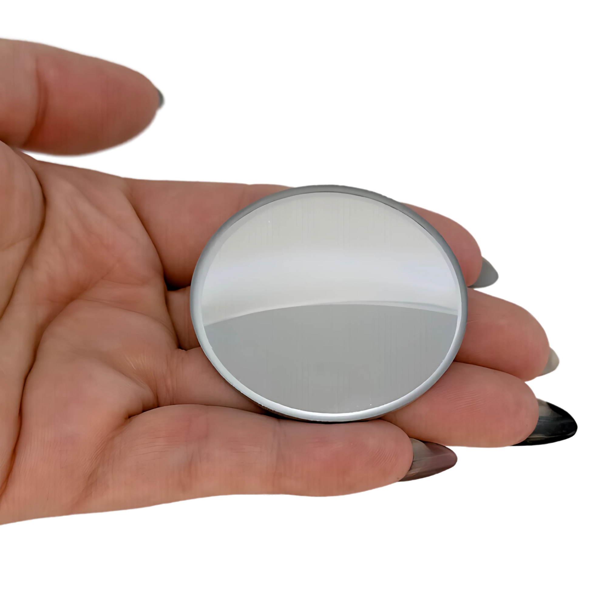 Round Convex Glass Mirror, 50mm Diameter, 75mm Focal Length