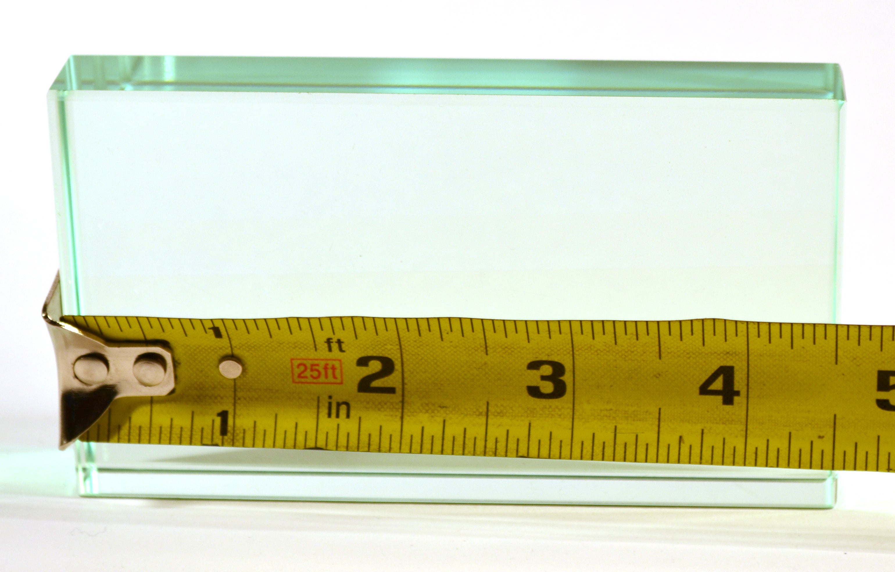 Optical Glass Rectangular Block, 115 x 65 x 18mm