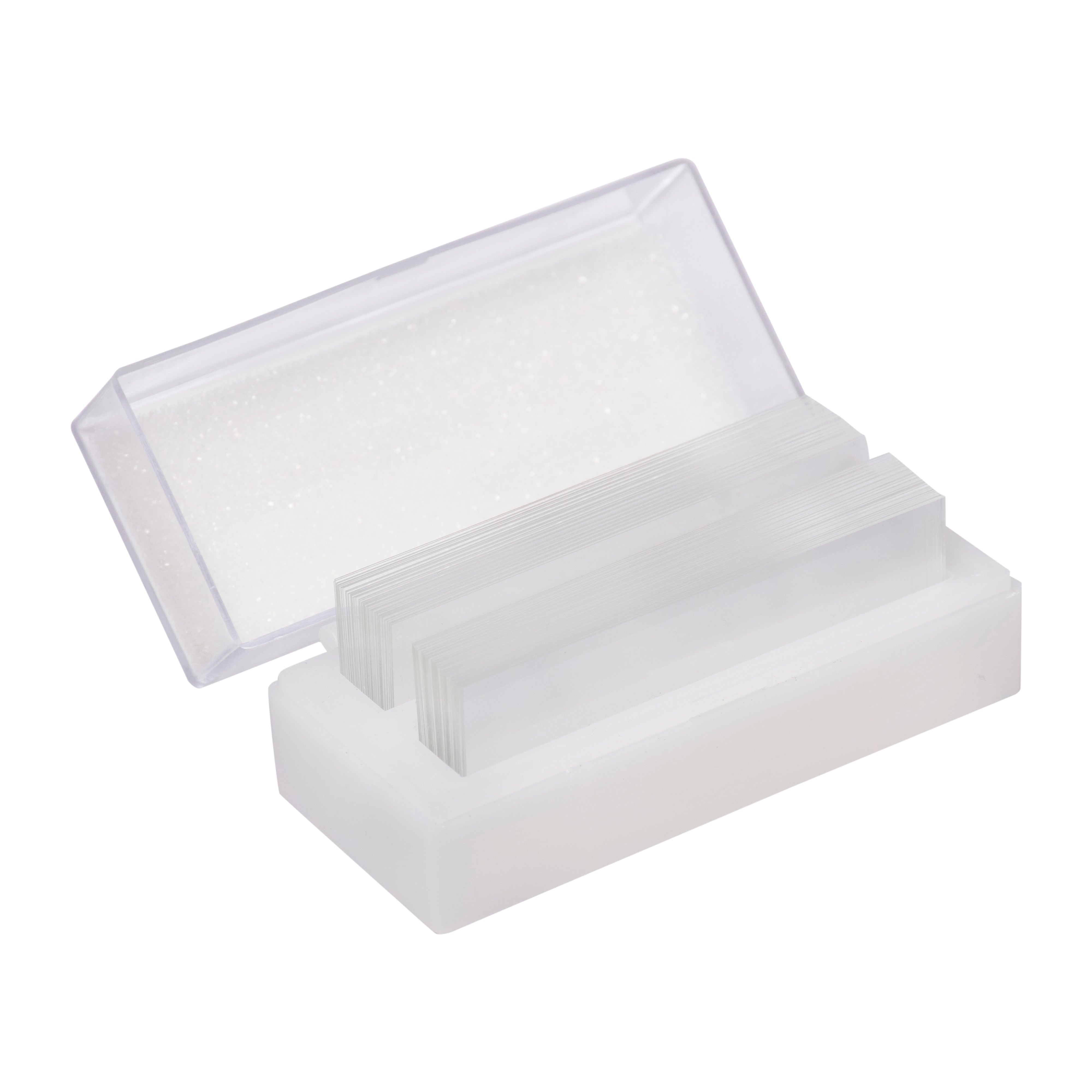 Premium Borosilicate Glass Microscope Coverslip, 100-Pack