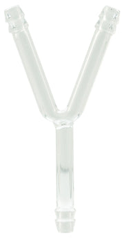 Y-Shape Glass Tubing Connector, 8mm