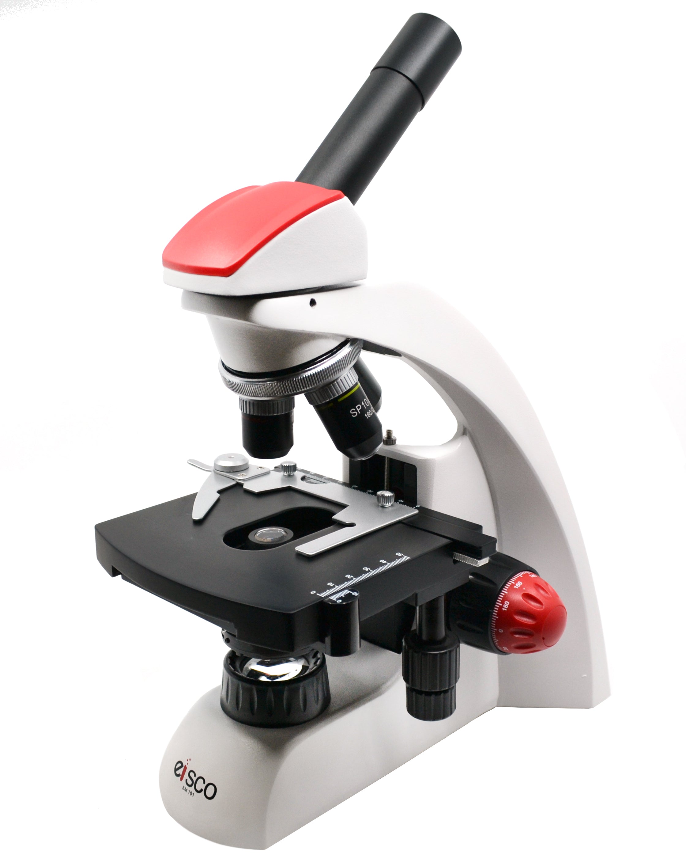 Premium Advanced Monocular Microscope with Color-Coded DIN Objectives