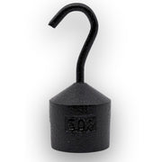 50g Iron Cylindrical Hooked Weight