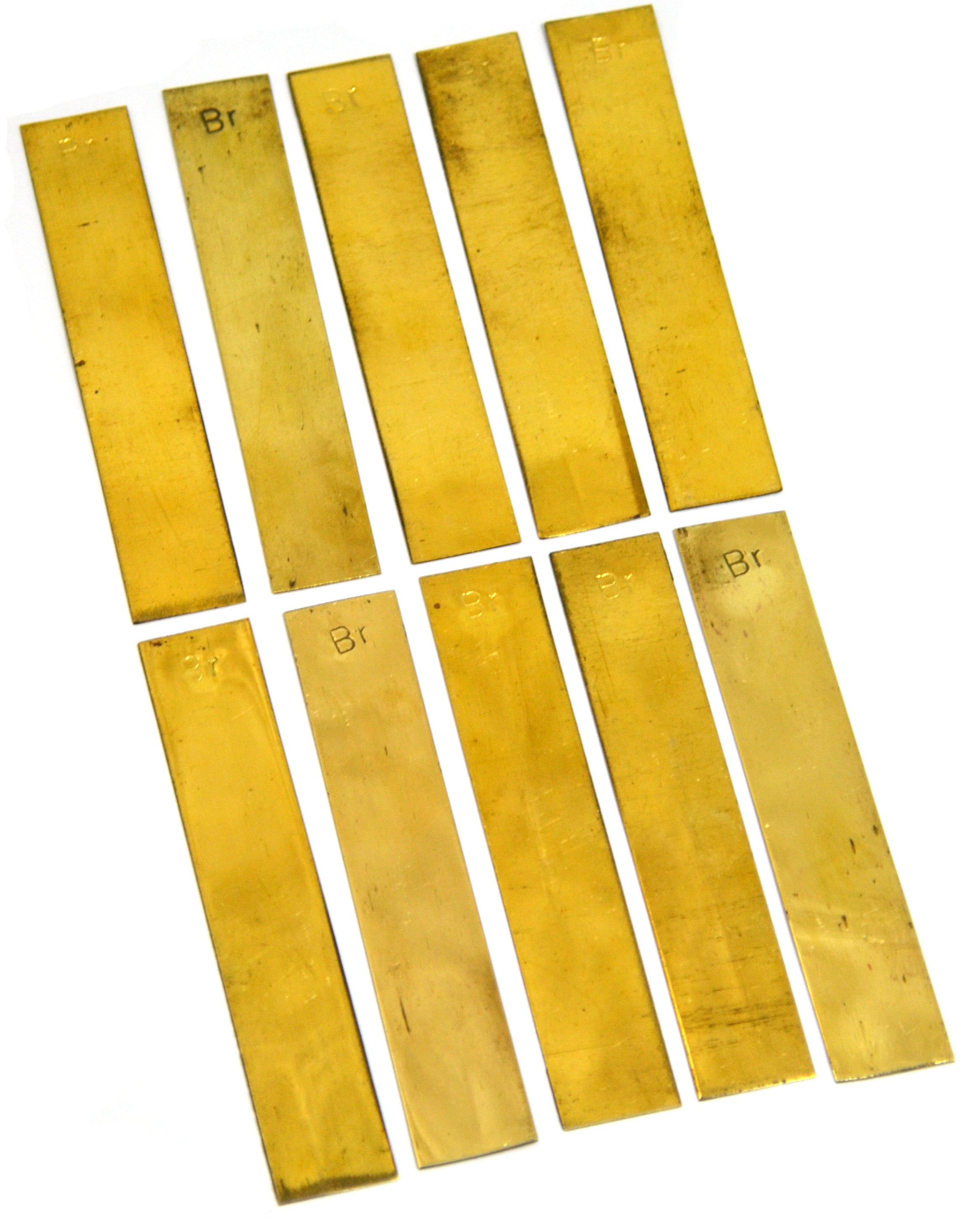 Brass Electrode Strip, 100 x 19mm