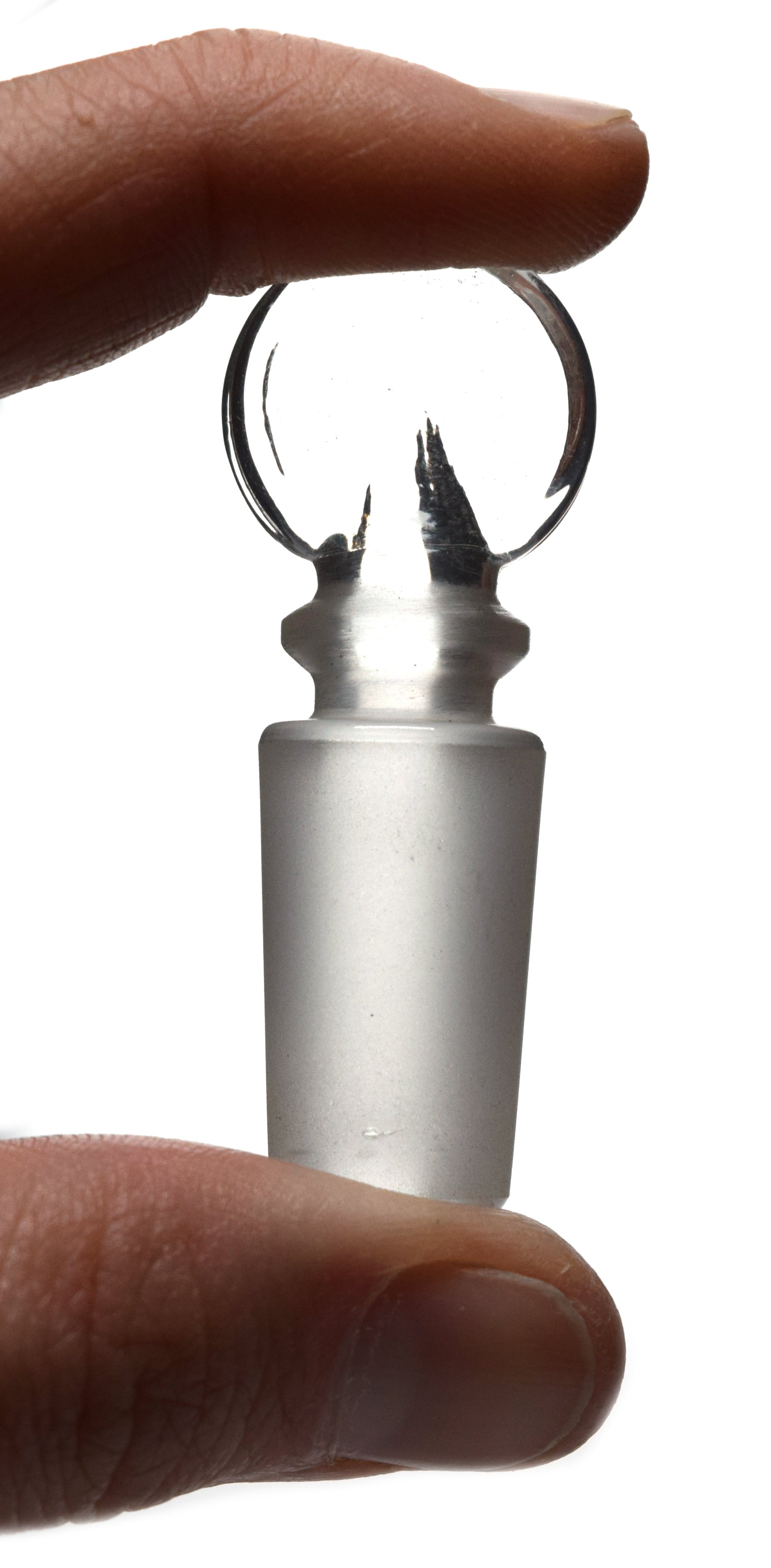 Penny Head Solid Cone Stopper, 14/23, Borosilicate Glass