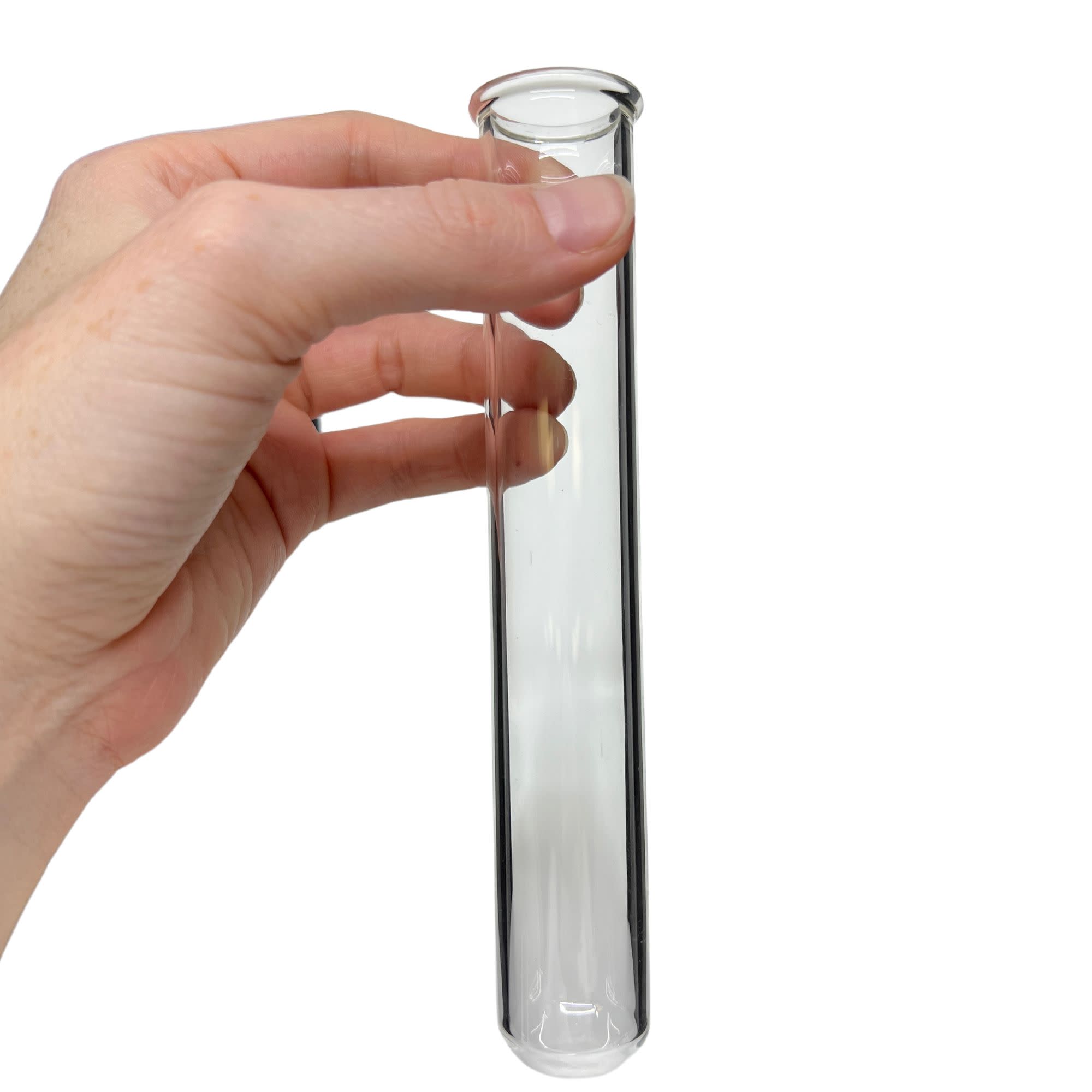 50-Pack Heavy-Wall Test Tubes with Beaded Rim, 50mL, Borosilicate Glass