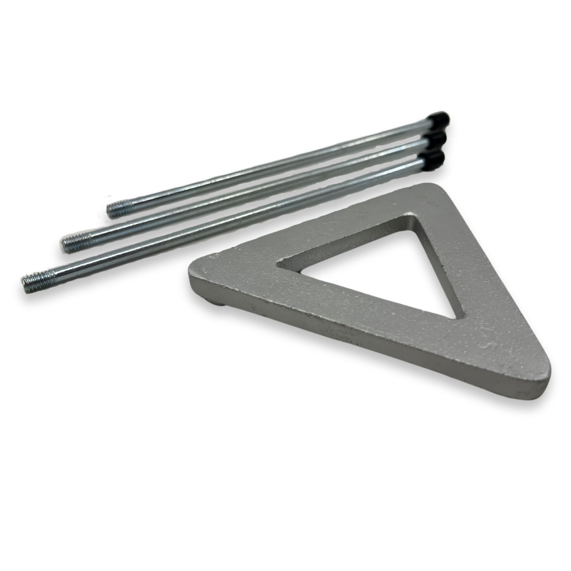 12cm Triangular Lab Tripod with Removable Legs, 8.25" Tall