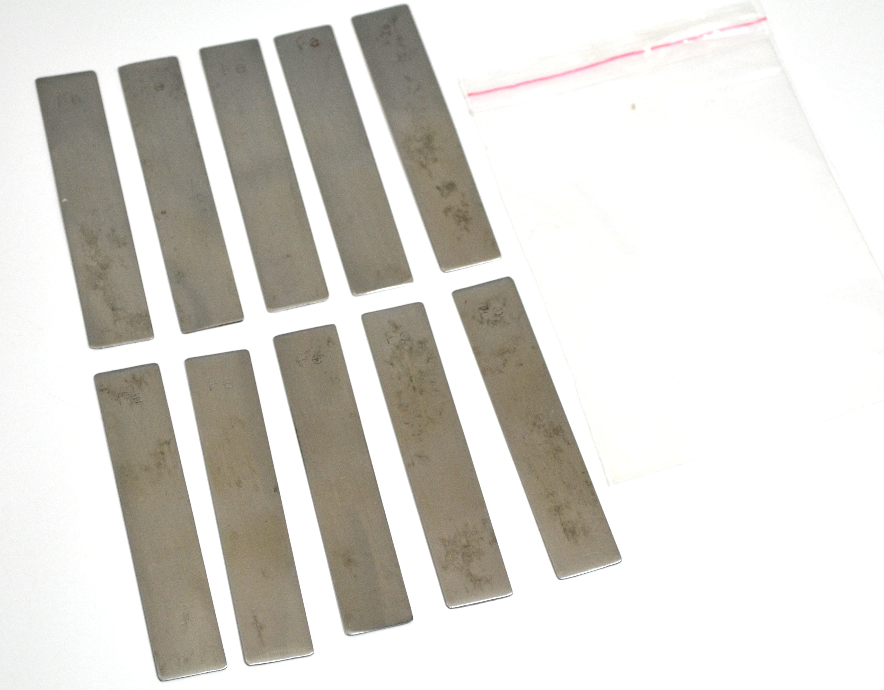 Iron Electrode Strip, 100 x 19mm