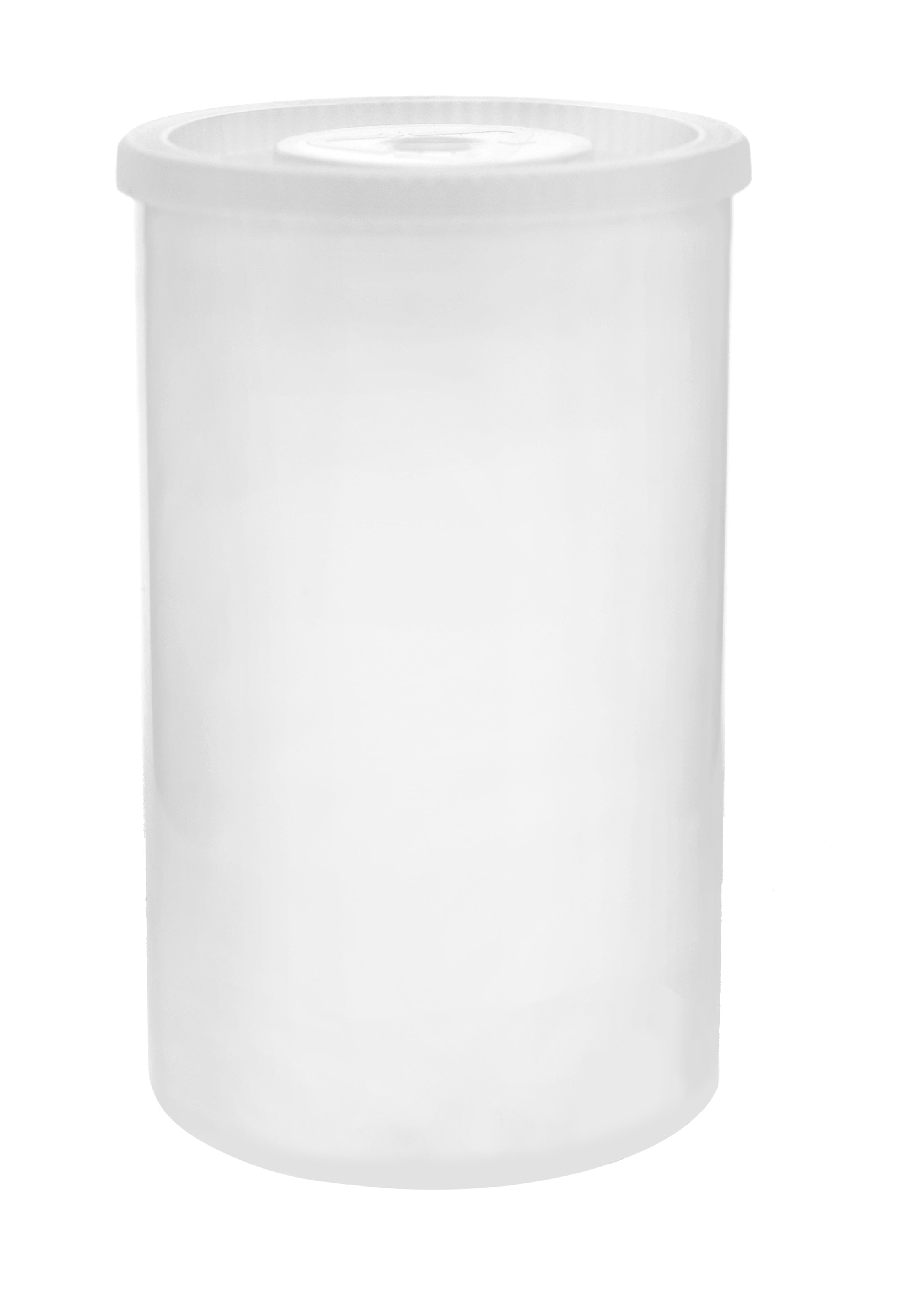 HDPE Film Canister with Tight-Sealing Lid