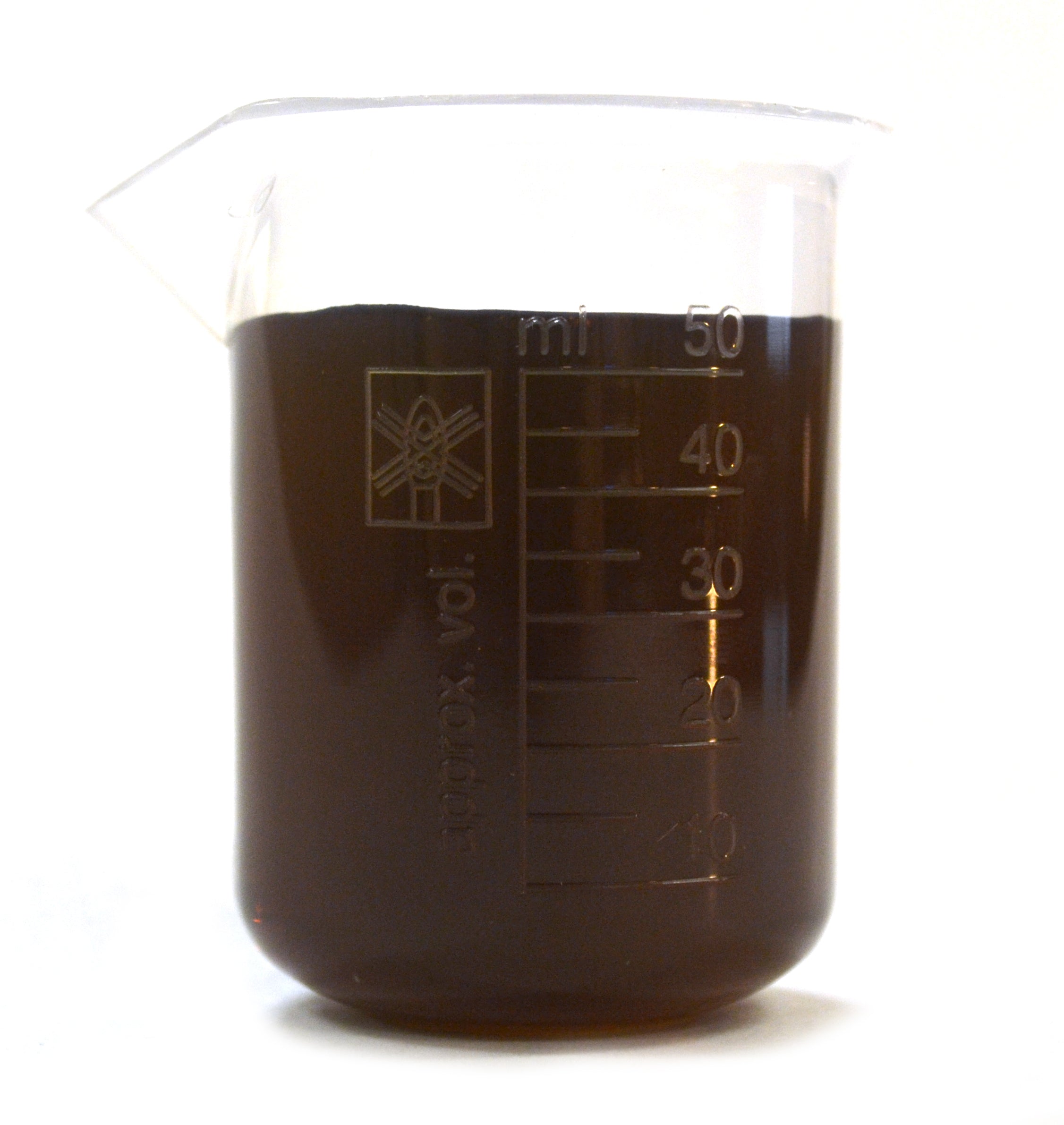 12-Pack Polypropylene Plastic Beaker Shot Glasses, 1.6oz/50mL