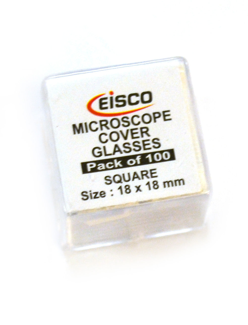 Glass Microscope Coverslip, 100-Pack
