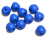Blue Molecular Model Atom, 2.2cm, 4 Holes, 10-Pack