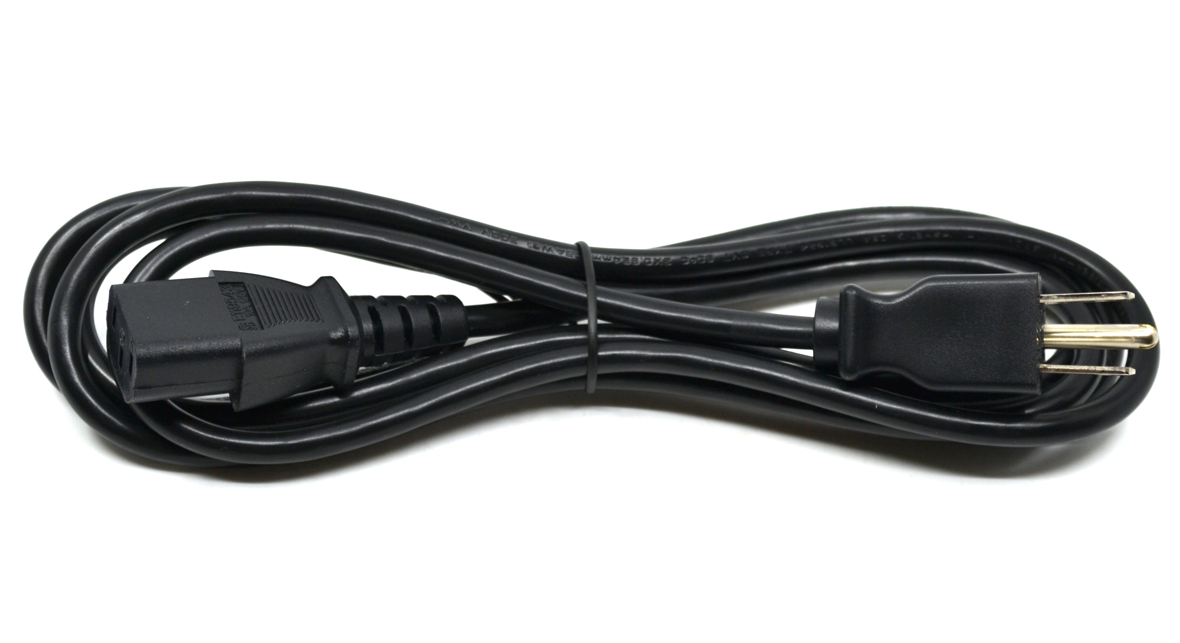Universal 3-Prong Power Cord, 125V, 2m