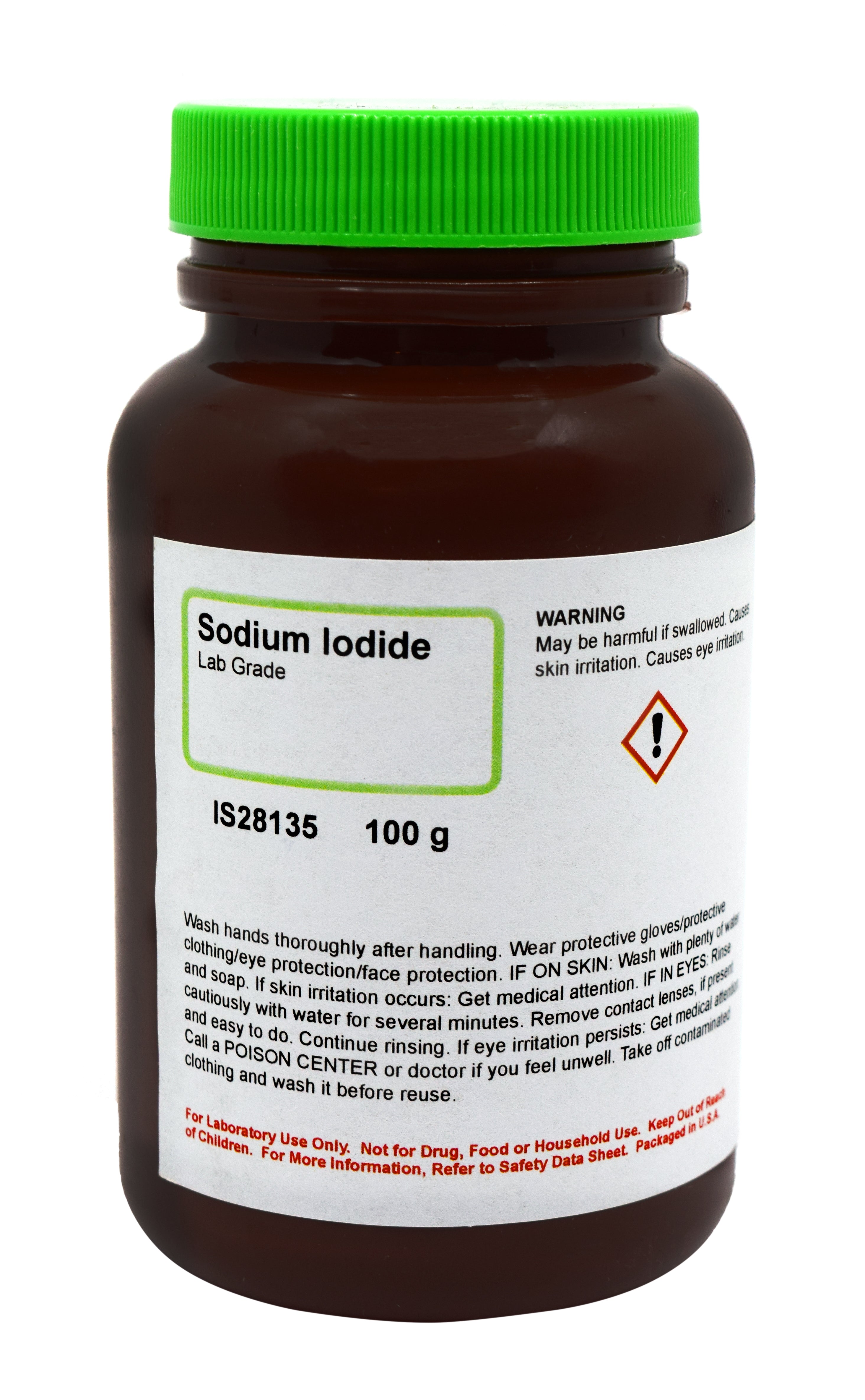 Laboratory Grade Sodium Iodide, 100g