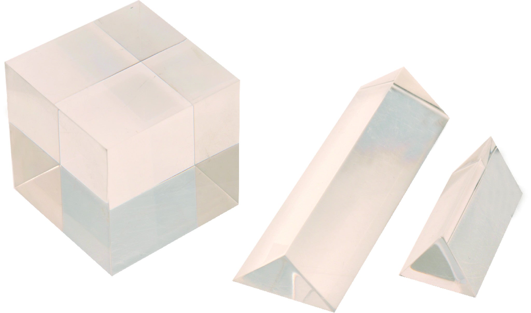 Right Angle Acrylic Prism, 75 x 25 x 35mm