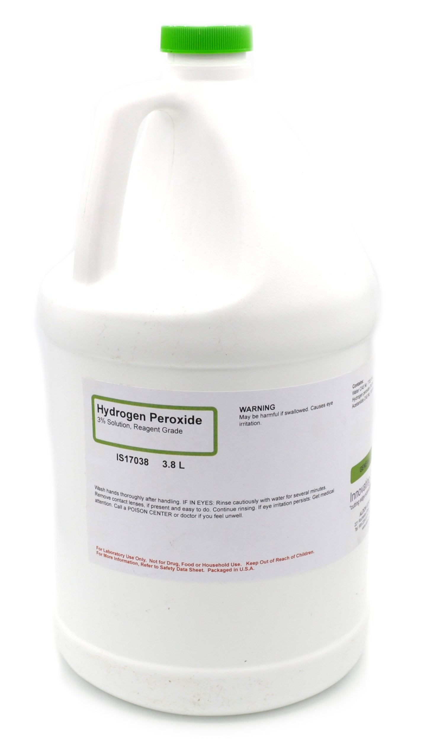 Hydrogen Peroxide 3%, Reagent Grade