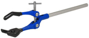 3-Finger Vinyl-Coated Extension Clamp on Stainless Steel Rod, 3.4" Max