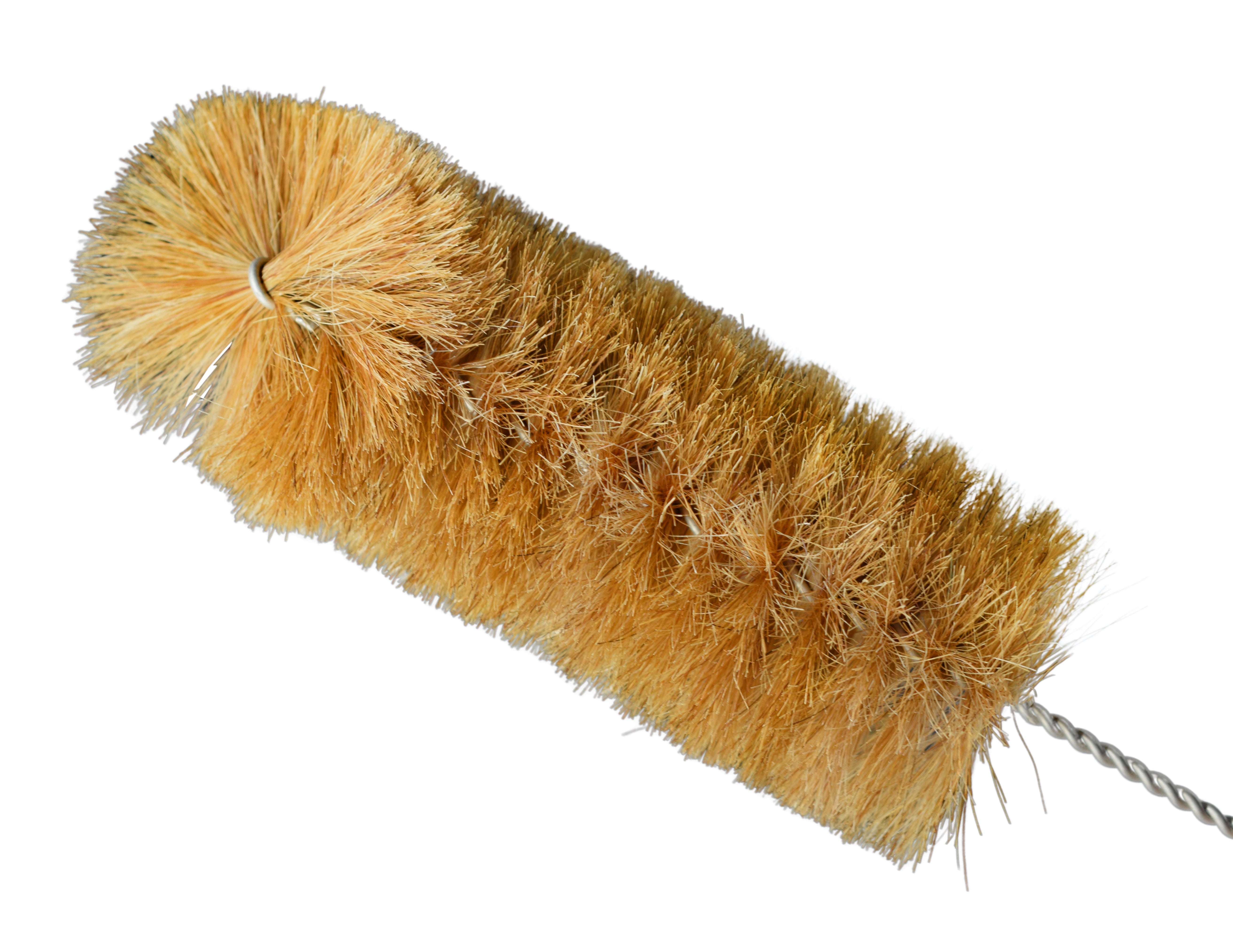 16.25" Fan-Shaped Bristle Cleaning Brush for 2.6-3" Tubes