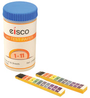 pH 1-11 Test Strips, 200 Leaves