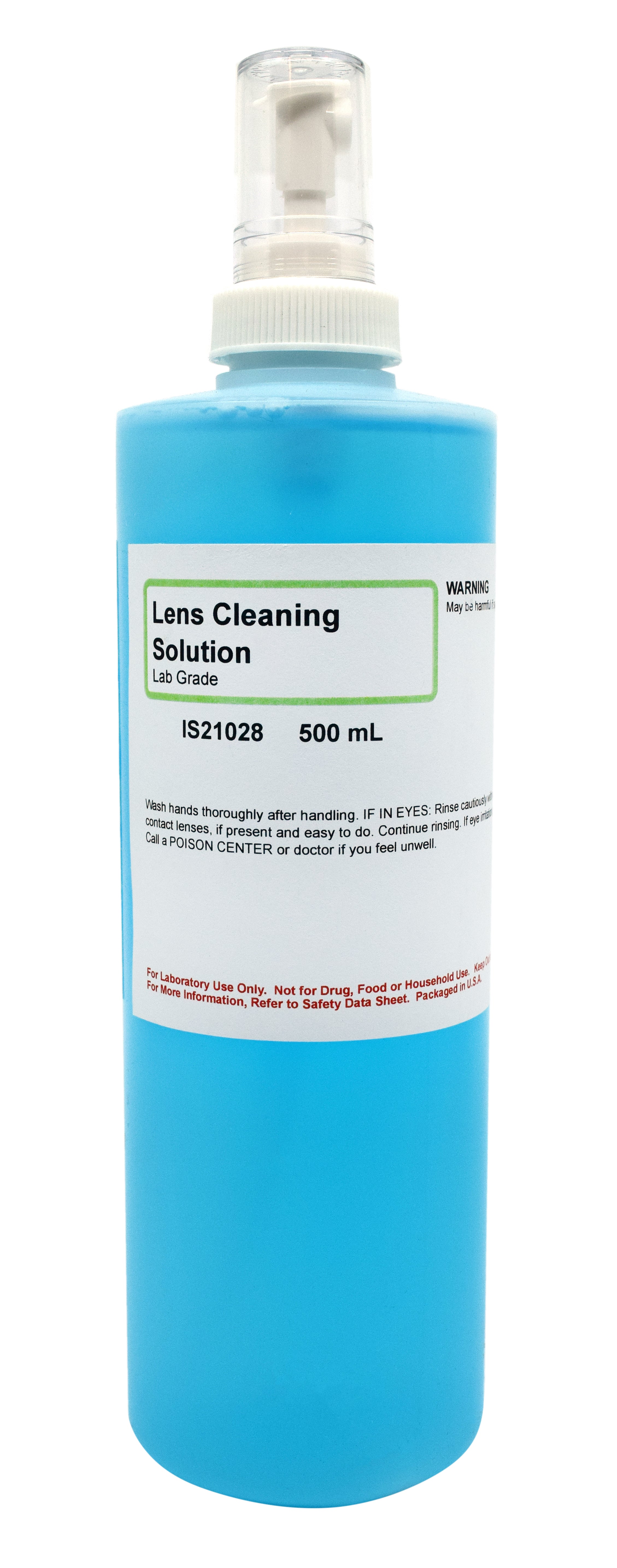 Laboratory Grade Lens Cleaning Solution, 500mL