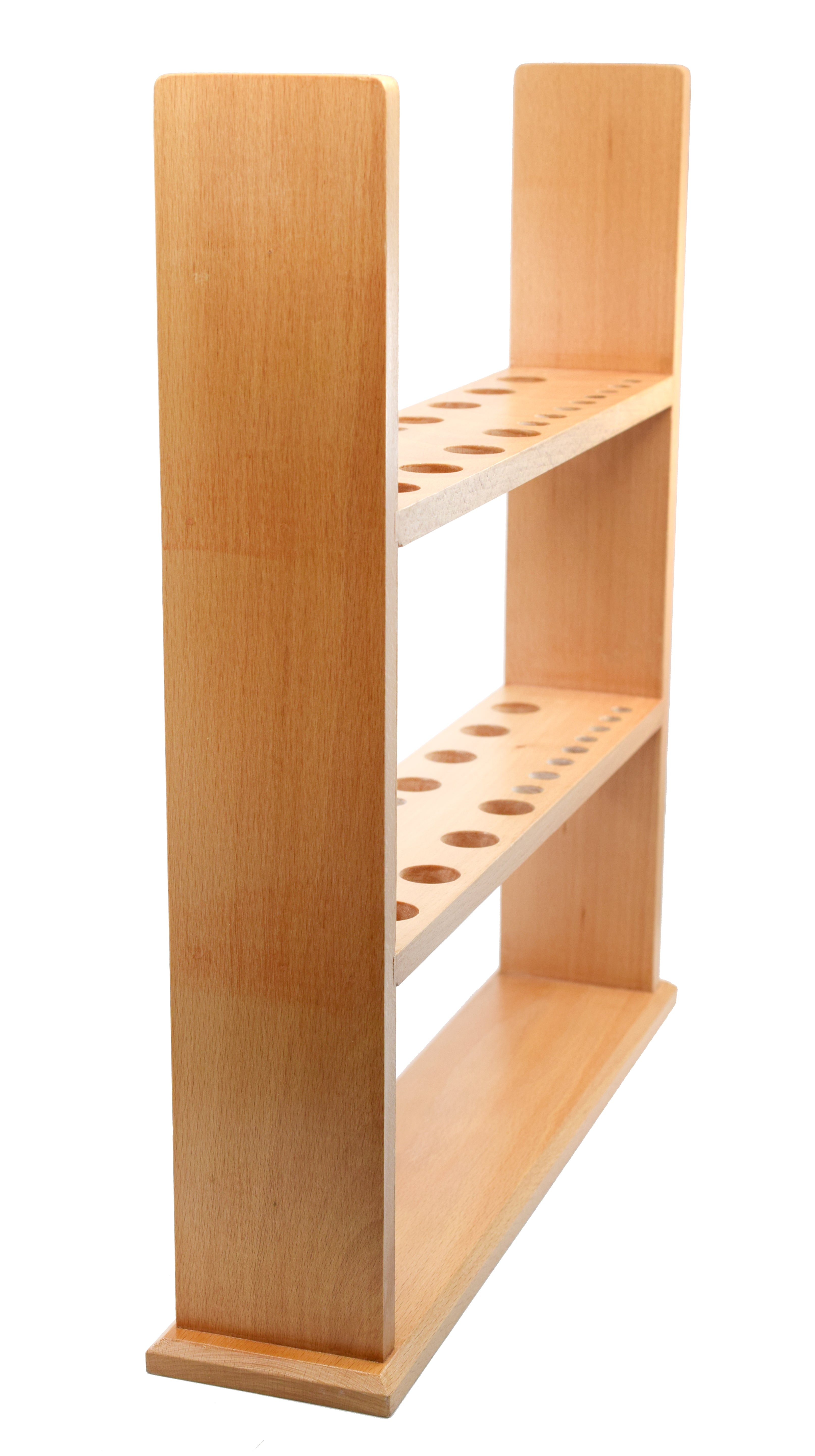 Wooden Pipette Rack for 24 Pipettes, Vertical, 16.25"