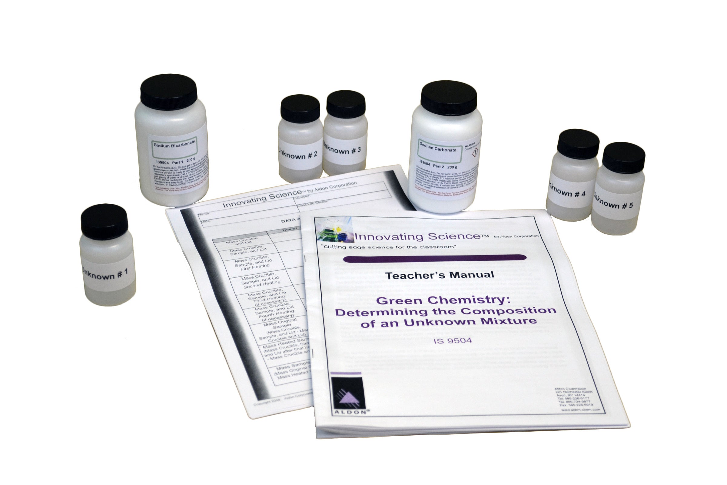 Determining the Composition of an Unknown Mixture Kit