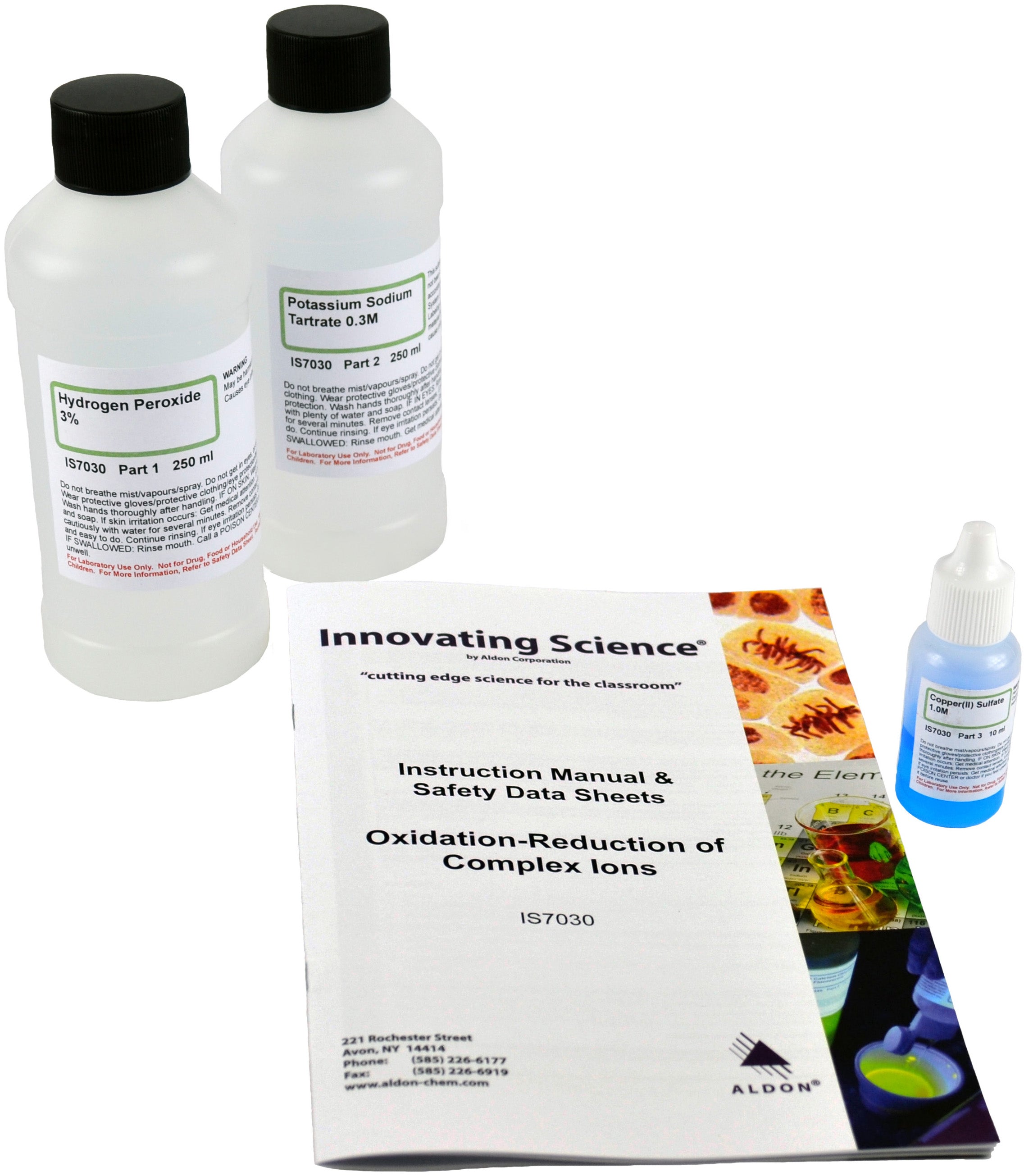Oxidation and Reduction of Complex Ions Chemistry Kit