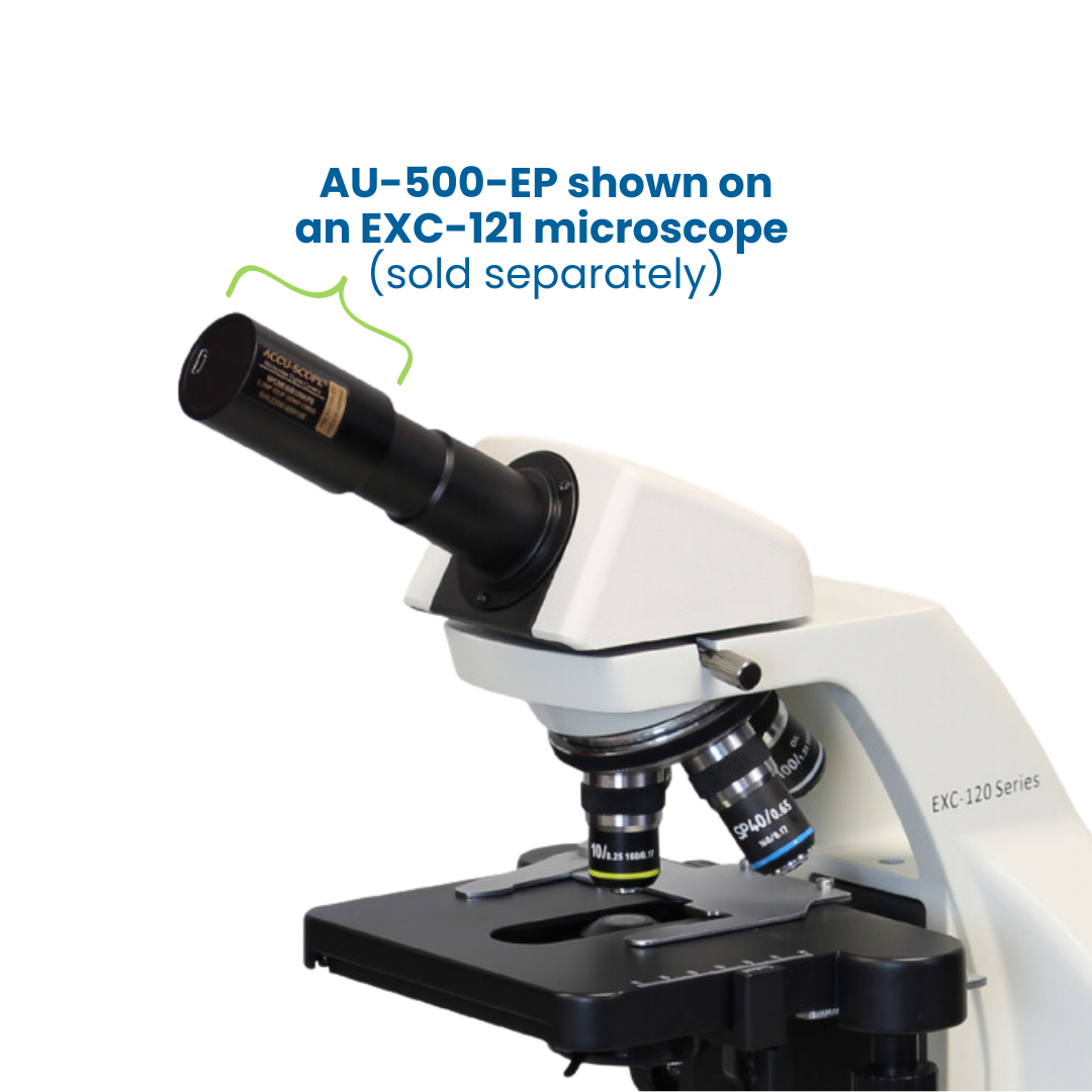 Accu-Cam 500-EP Eyepiece Microscope Camera, 5.1MP USB