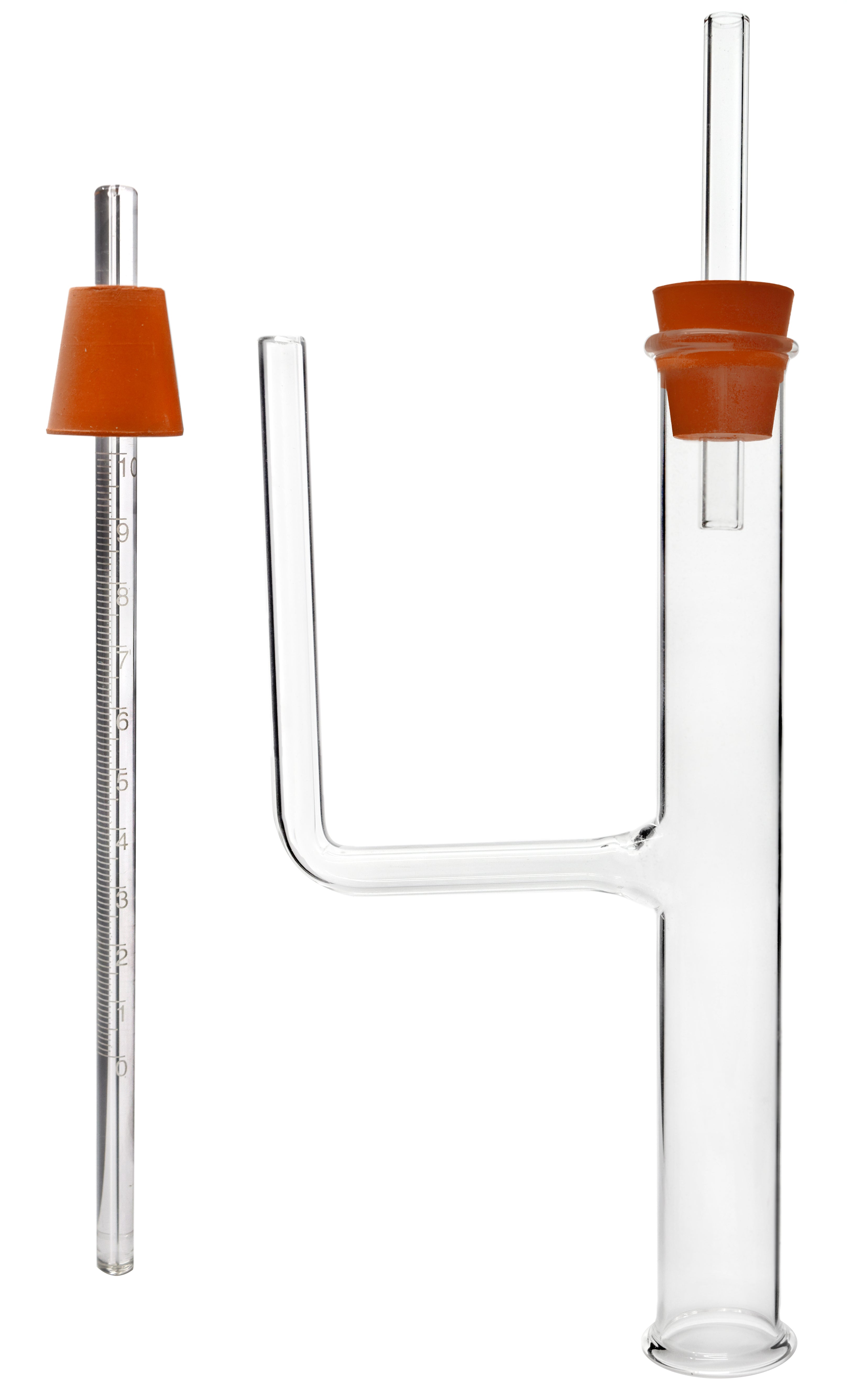 H-Type Potometer with Glass Reservoir and Graduated Capillary Tube, 14 inch