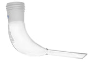 Screw-Thread Receiver Adapter, 24/29 Socket, 100mm, Borosilicate Glass