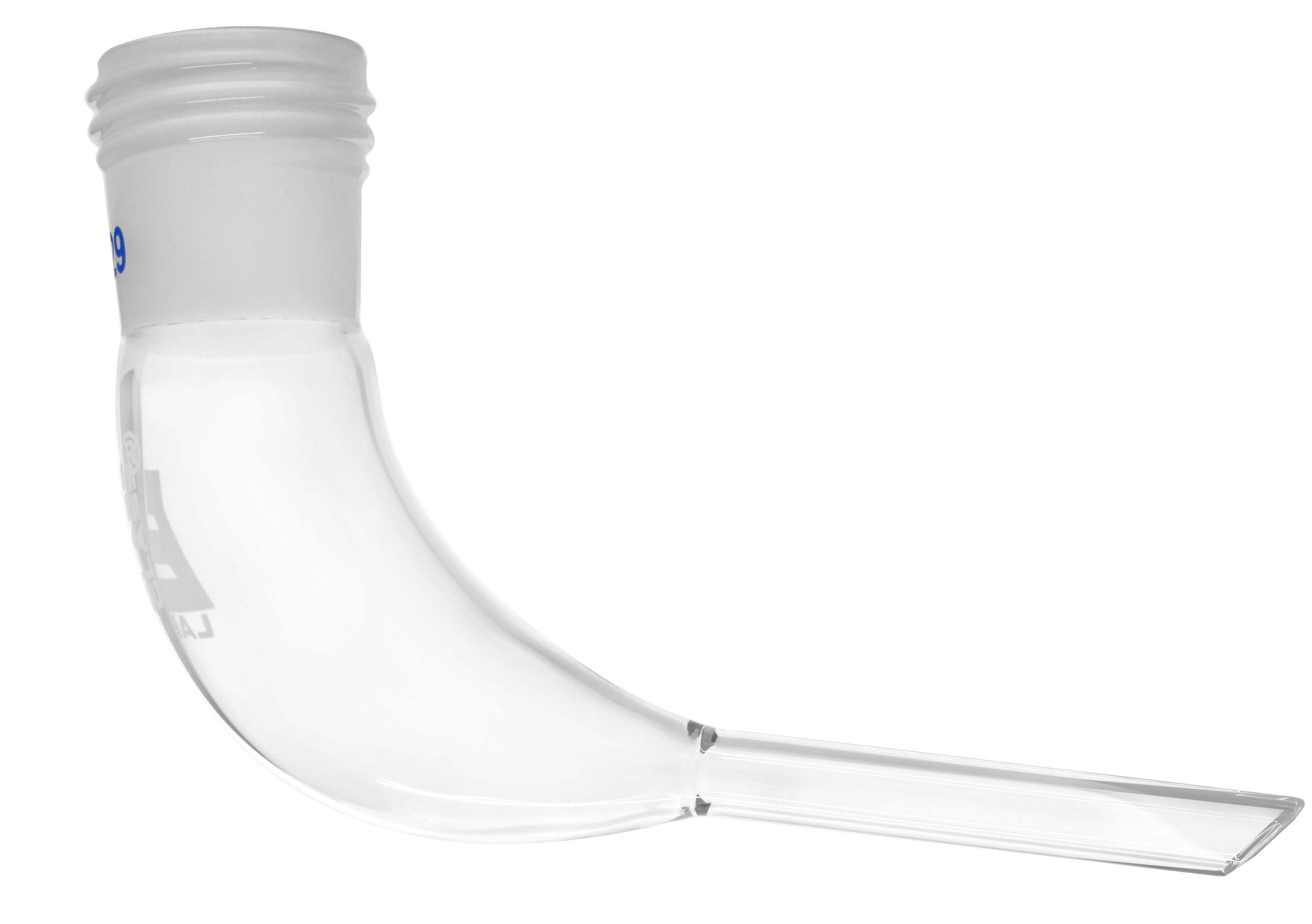 Screw-Thread Receiver Adapter, 24/29 Socket, 100mm, Borosilicate Glass